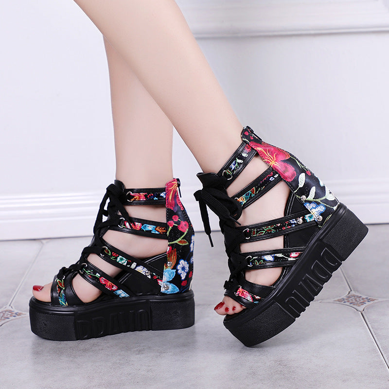 Floral Fish Women's Sandals