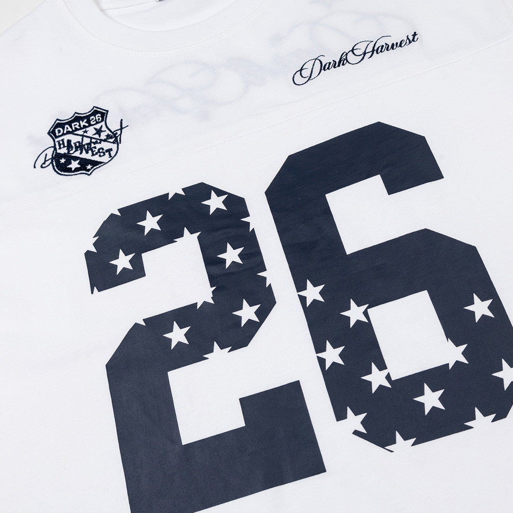 Number 26 digital printed short sleeved t-shirt