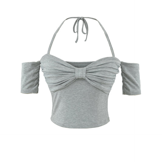 Women's slim fit short sleeved top