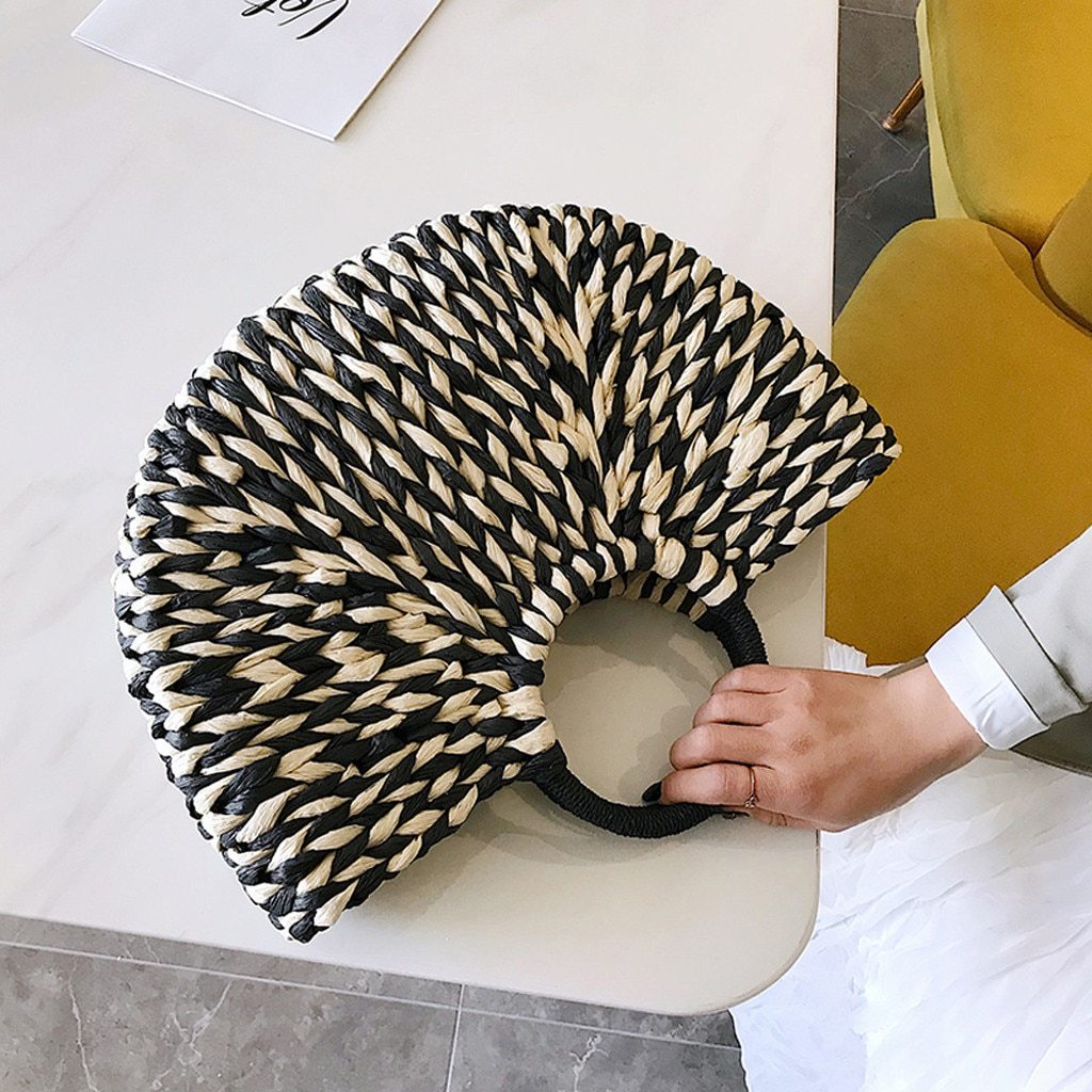 Summer Rattan Tote