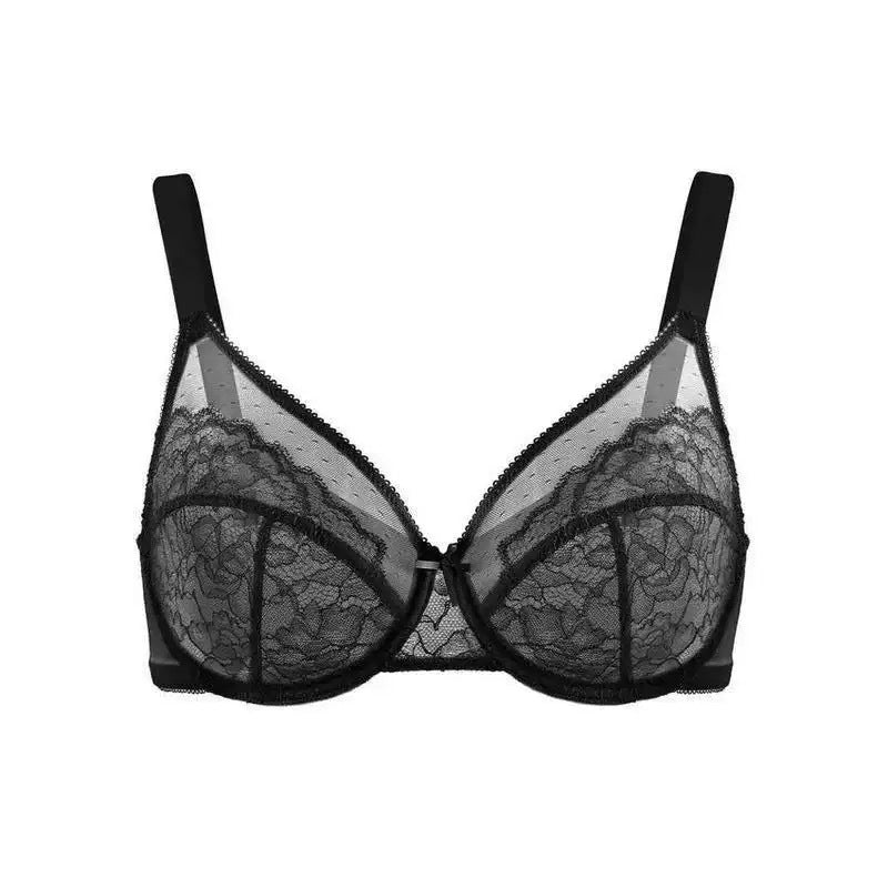 Ultra-thin Lace Bra Large Size Underwear for Women