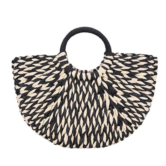 Summer Rattan Tote