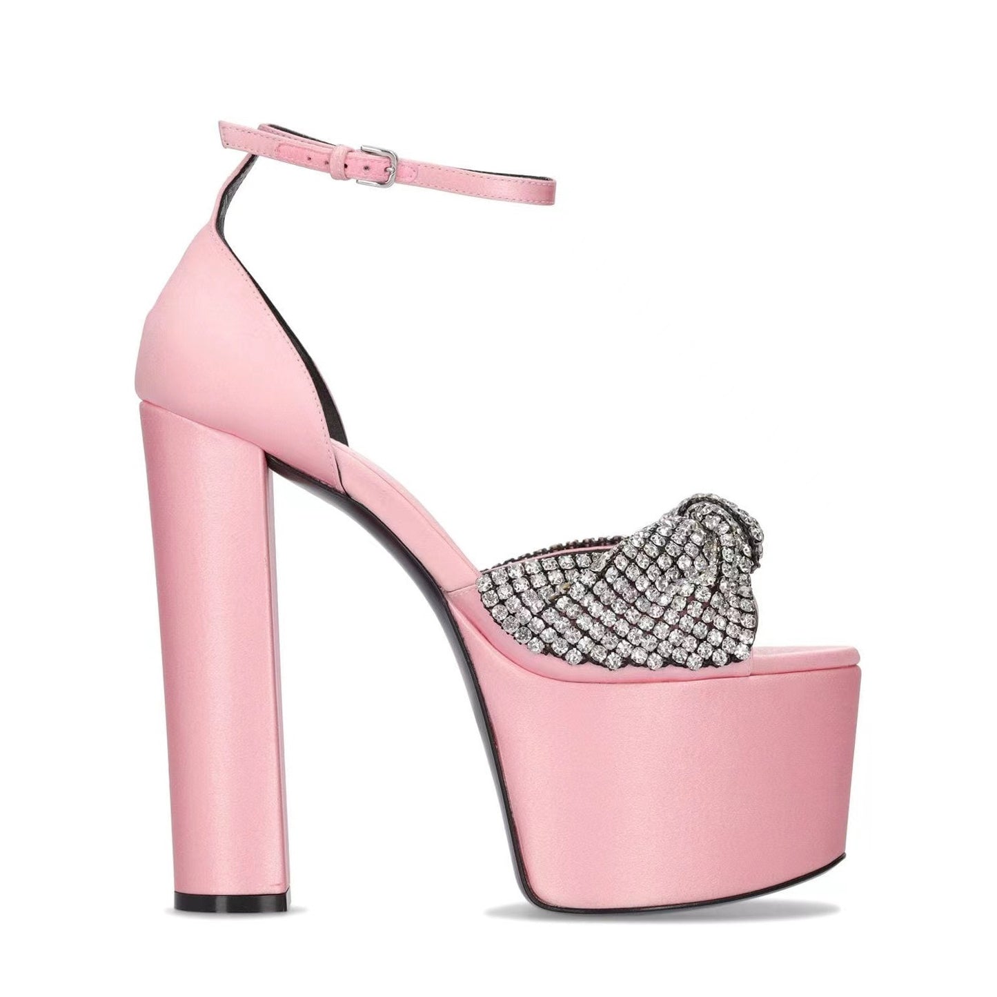 Rhinestone Platform Heels