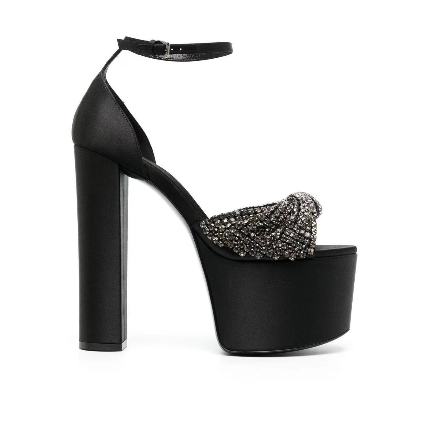 Rhinestone Platform Heels