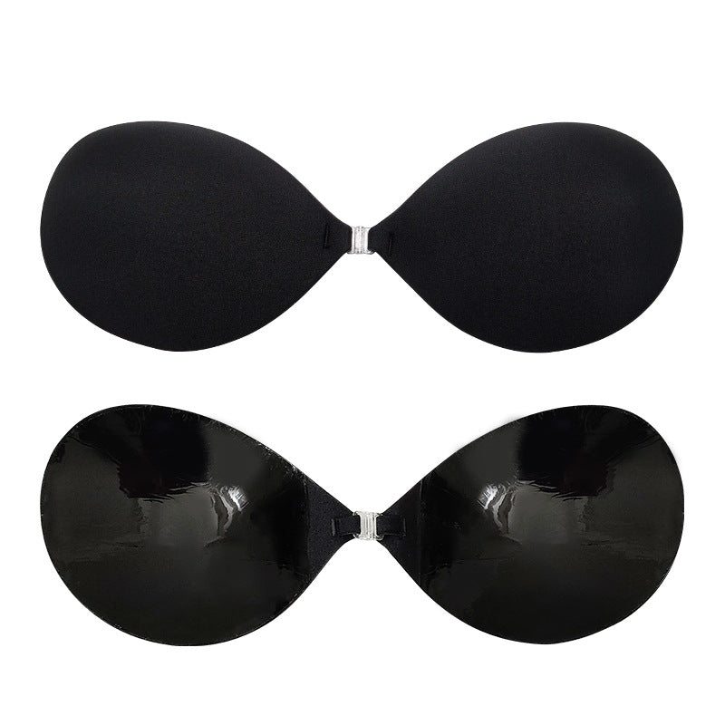 Seamless thin round cup silicone invisible bra