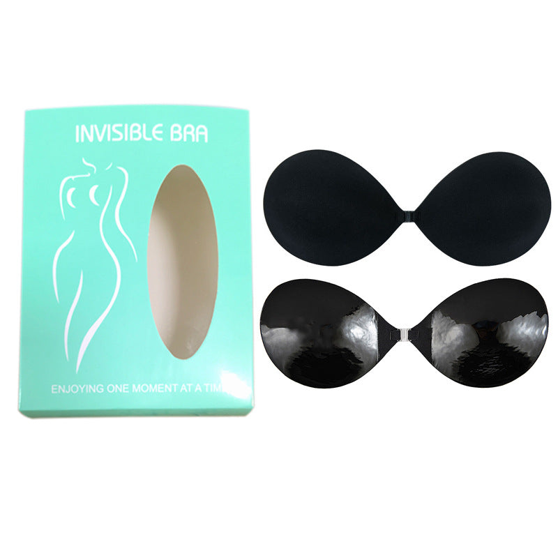 Seamless thin round cup silicone invisible bra