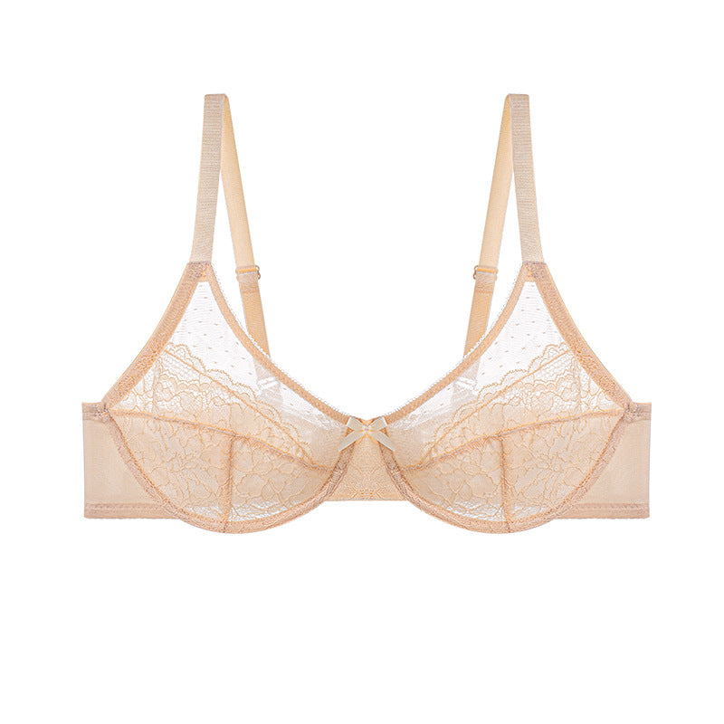 Ultra-thin Lace Bra Large Size Underwear for Women