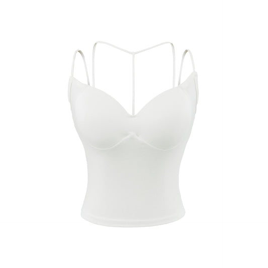 Slim fit chest hugging camisole top for women