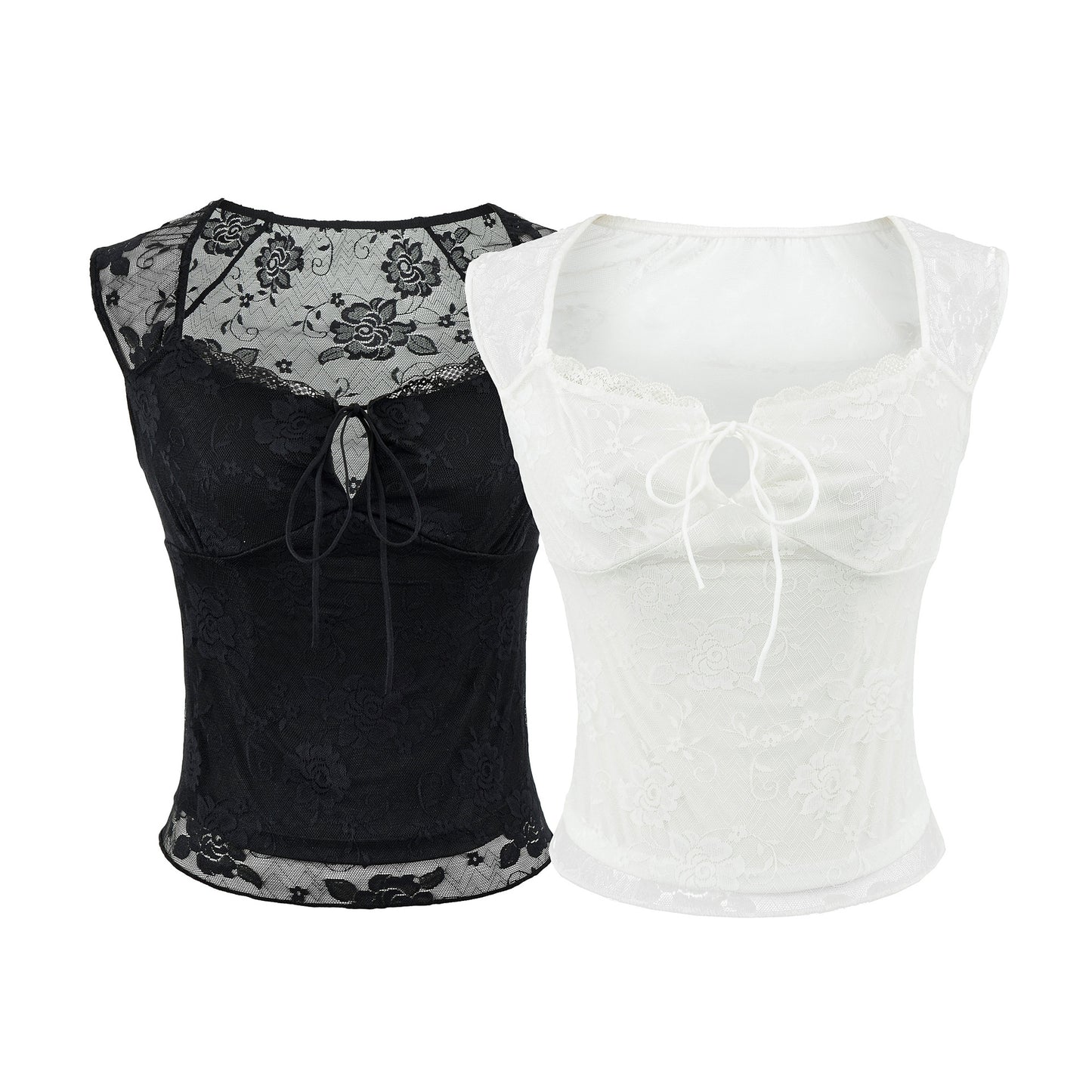 Square collar top for women
