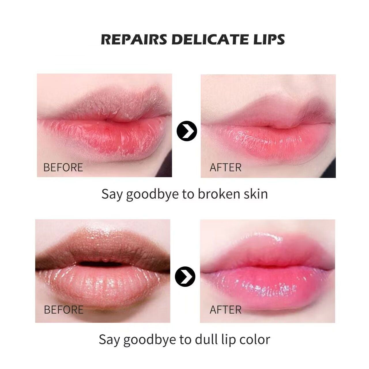 Color-Changing Flower Lip Gloss – Vegan, Gluten-Free, Hydrating Lip Balm